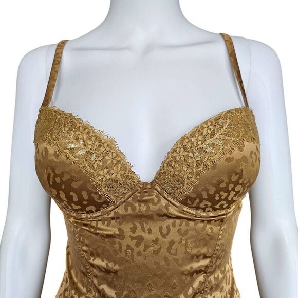 scene leopard-print corset top - Picture 3 of 6